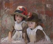 John Singer Sargent Village Children oil on canvas